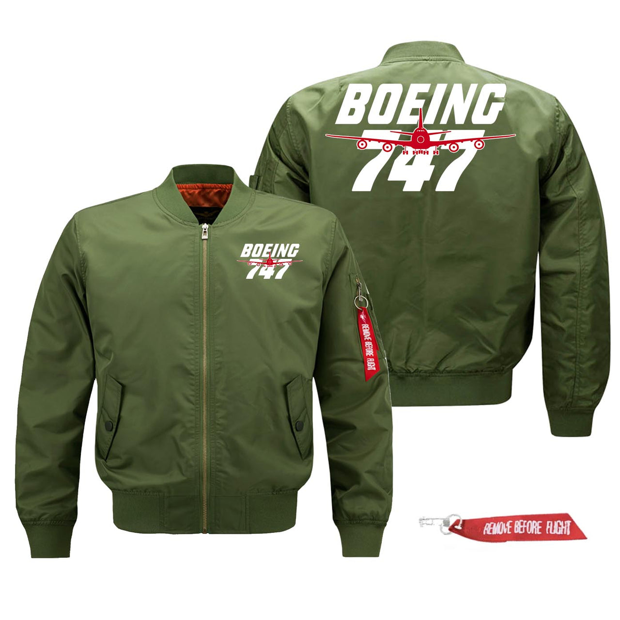 Amazing Boeing 747 Designed Pilot Jackets (Customizable)