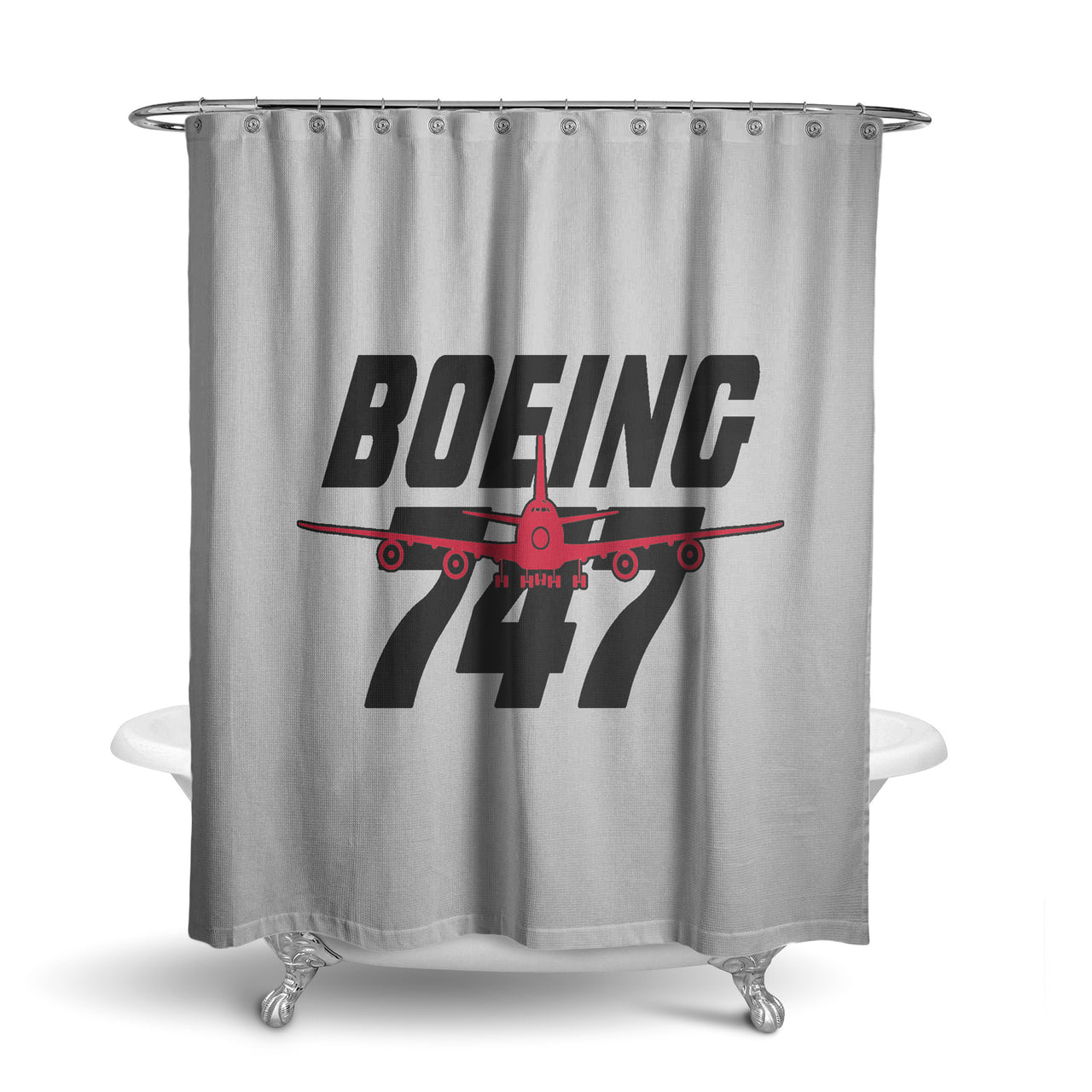 Amazing Boeing 747 Designed Shower Curtains