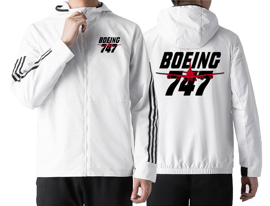 Amazing Boeing 747 Designed Sport Style Jackets