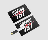 Thumbnail for Amazing Boeing 757 Designed USB Cards
