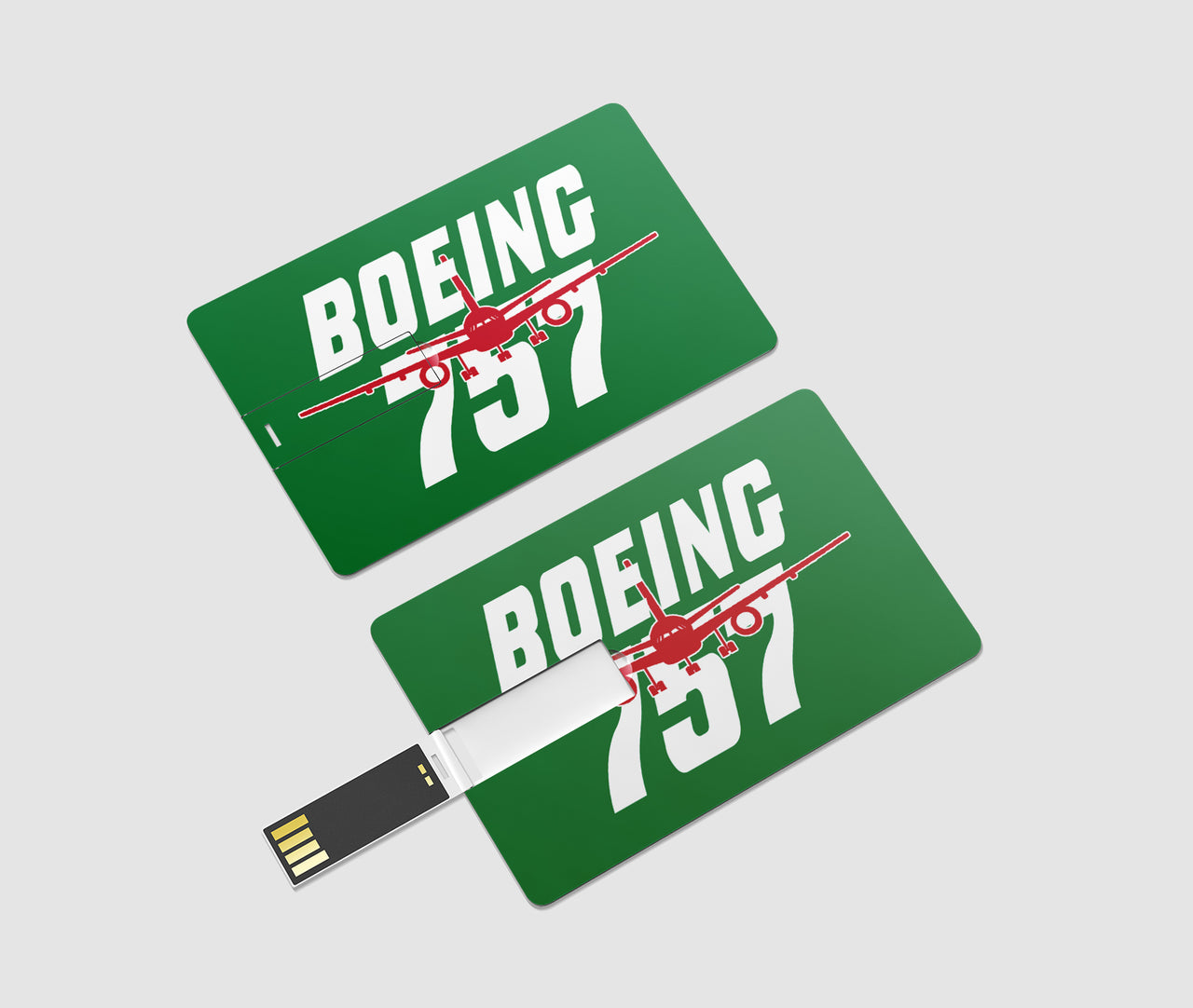 Amazing Boeing 757 Designed USB Cards