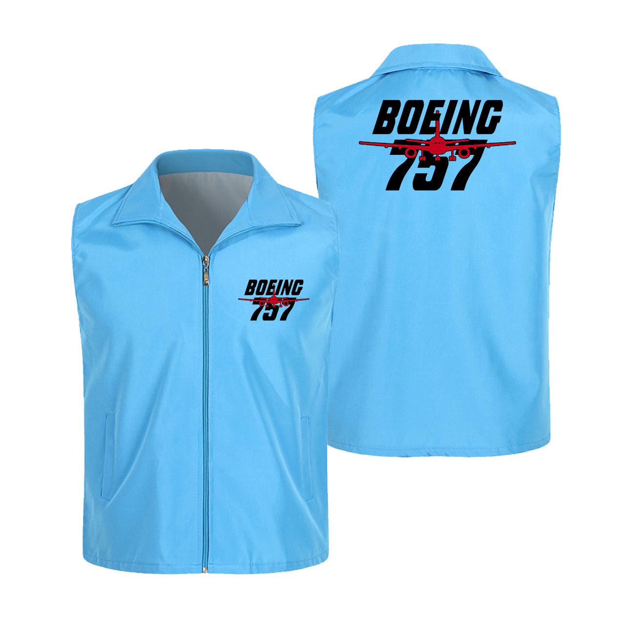 Amazing Boeing 757 Designed Thin Style Vests