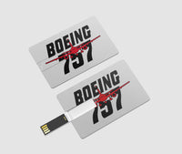 Thumbnail for Amazing Boeing 757 Designed USB Cards