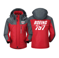 Thumbnail for Amazing Boeing 757 Designed Thick Winter Jackets