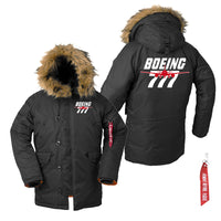 Thumbnail for Amazing Boeing 777 Designed Parka Bomber Jackets