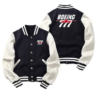 Thumbnail for Amazing Boeing 777 Designed Baseball Style Jackets