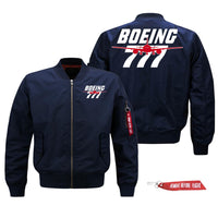 Thumbnail for Amazing Boeing 777 Designed Pilot Jackets (Customizable)