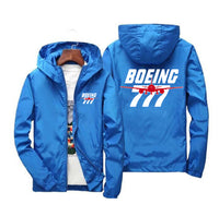 Thumbnail for Amazing Boeing 777 Designed Windbreaker Jackets