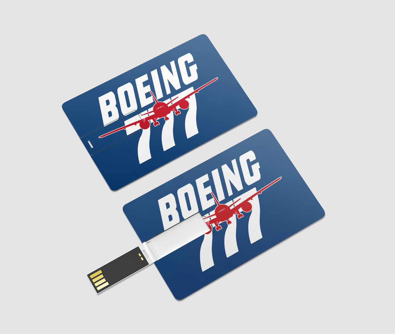 Amazing Boeing 777 Designed USB Cards