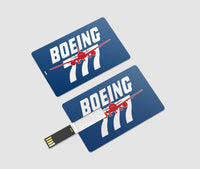 Thumbnail for Amazing Boeing 777 Designed USB Cards