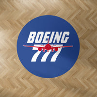 Thumbnail for Amazing Boeing 777 Designed Carpet & Floor Mats (Round)