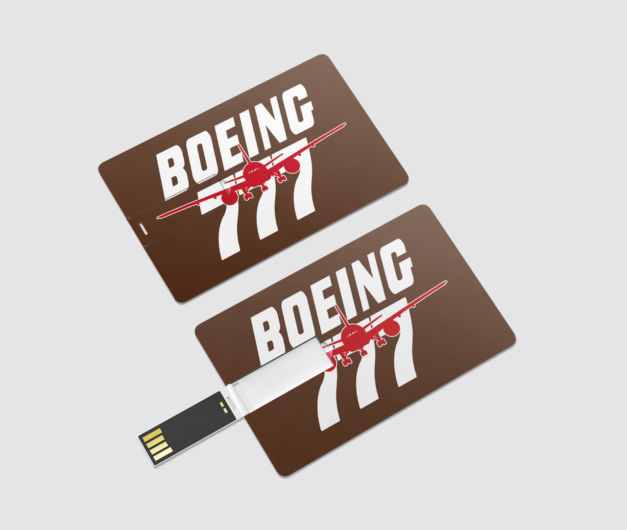 Amazing Boeing 777 Designed USB Cards