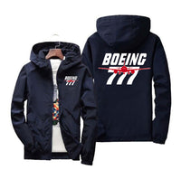Thumbnail for Amazing Boeing 777 Designed Windbreaker Jackets