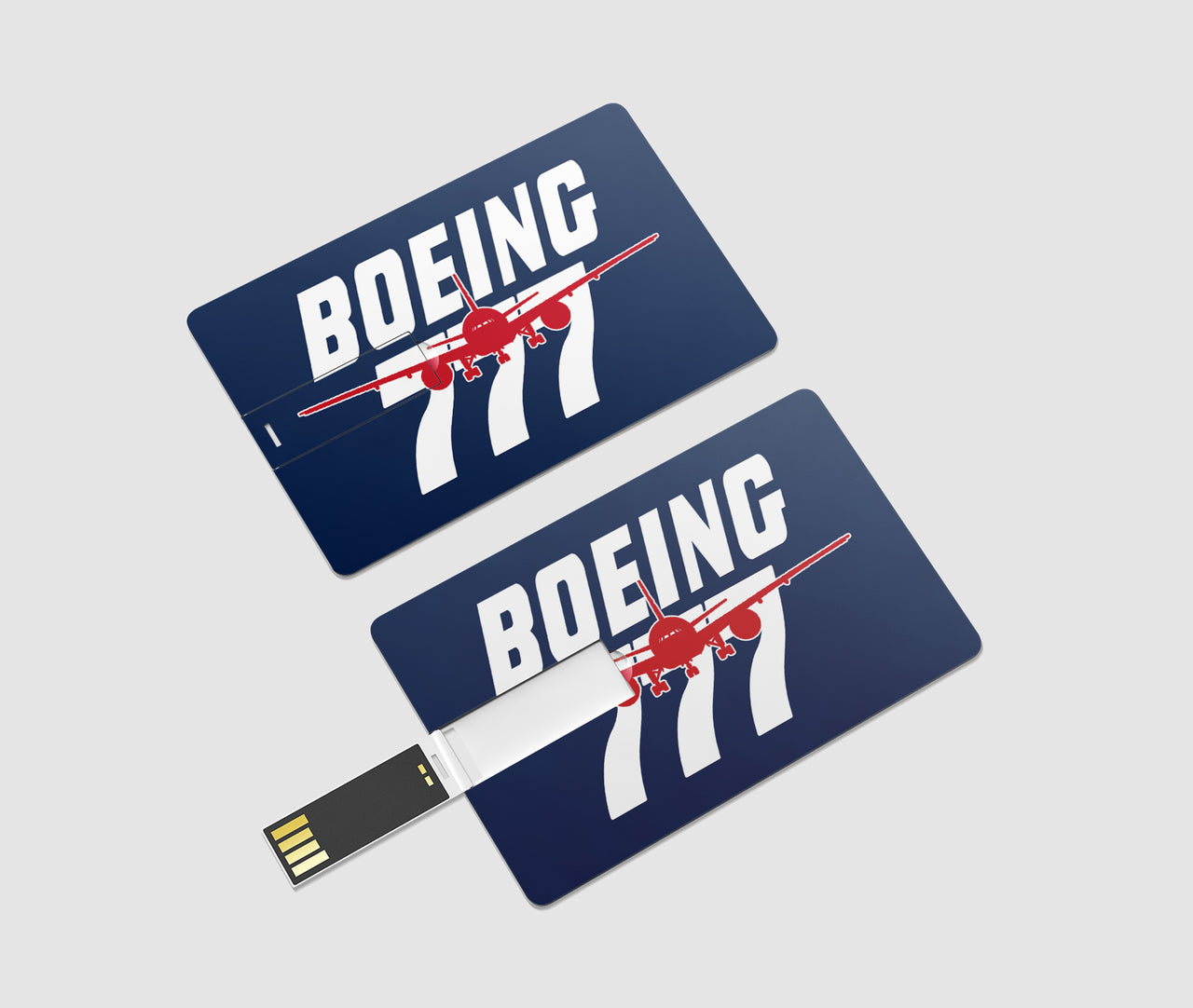 Amazing Boeing 777 Designed USB Cards