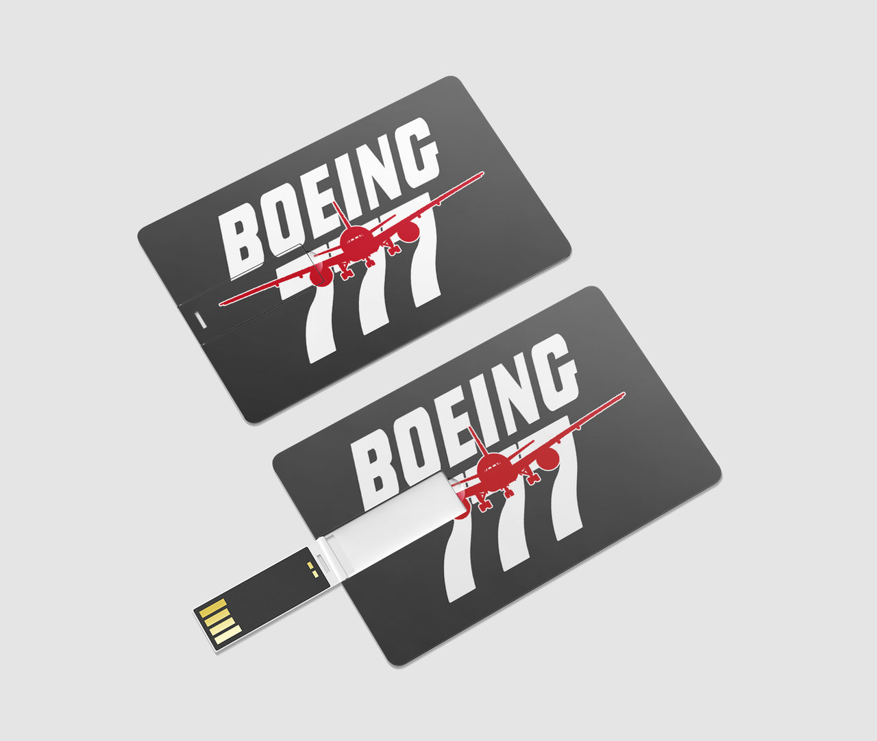 Amazing Boeing 777 Designed USB Cards