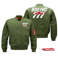 Thumbnail for Amazing Boeing 777 Designed Pilot Jackets (Customizable)