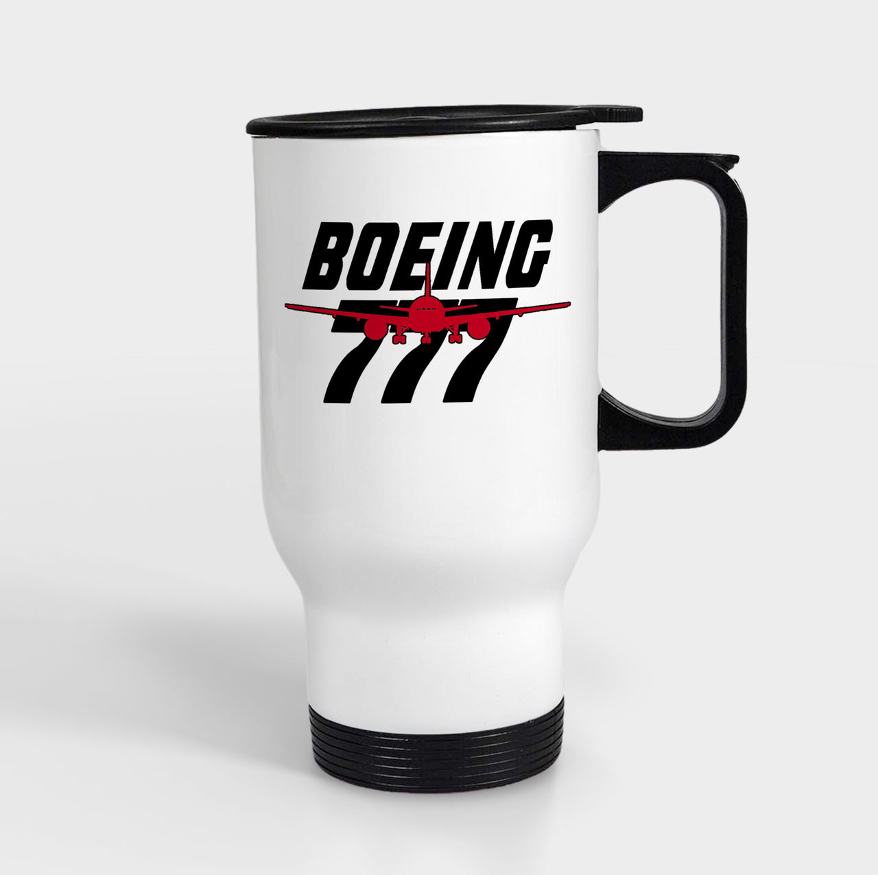 Amazing Boeing 777 Designed Travel Mugs (With Holder)