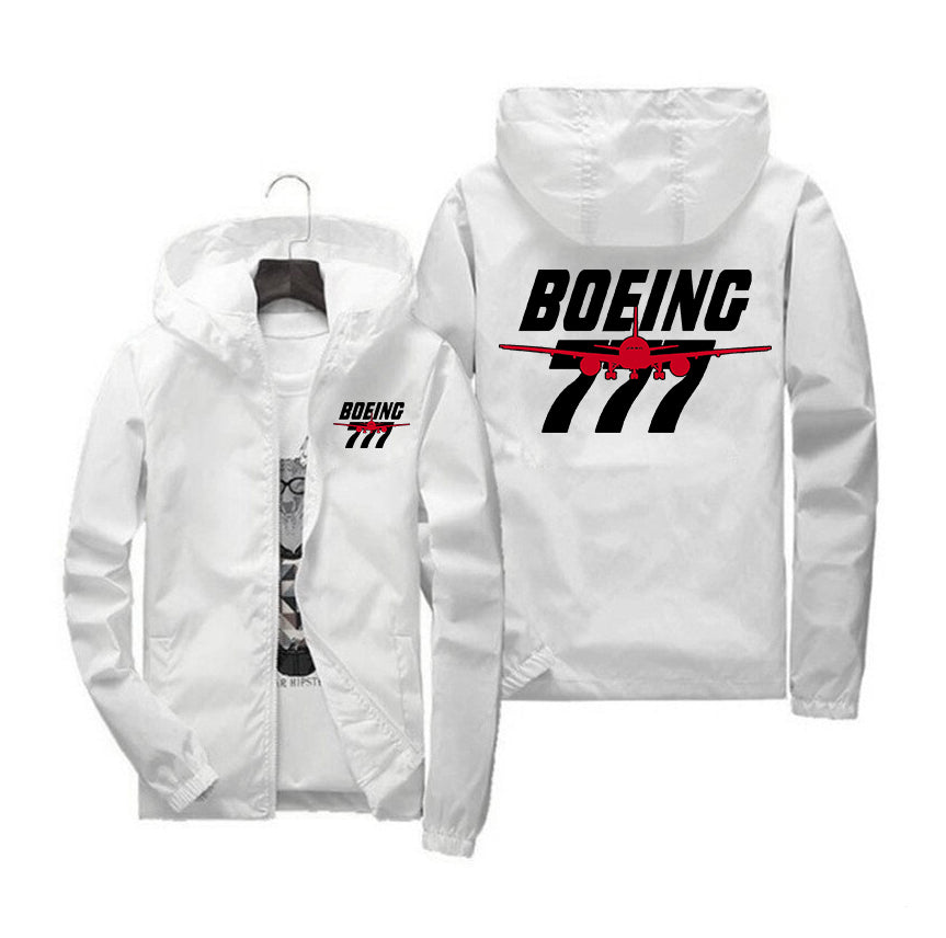 Amazing Boeing 777 Designed Windbreaker Jackets