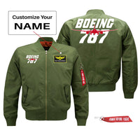Thumbnail for Amazing Boeing 787 Designed Pilot Jackets (Customizable)