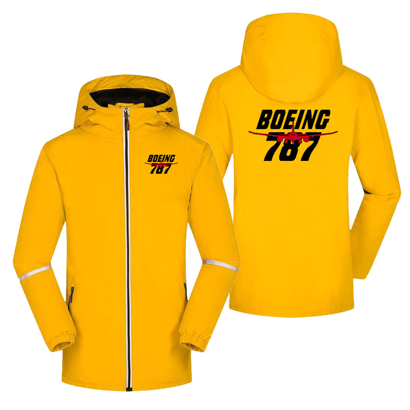 Amazing Boeing 787 Designed Rain Coats & Jackets