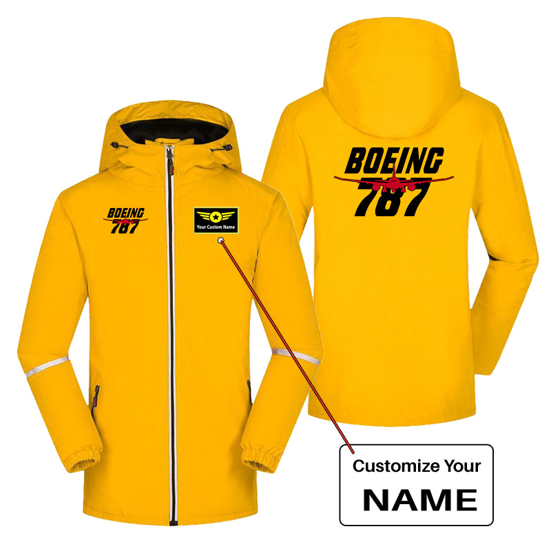 Amazing Boeing 787 Designed Rain Coats & Jackets