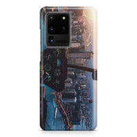 Thumbnail for Amazing City View from Helicopter Cockpit Samsung A Cases