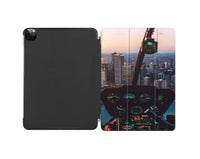 Thumbnail for Amazing City View from Helicopter Cockpit Designed iPad Cases