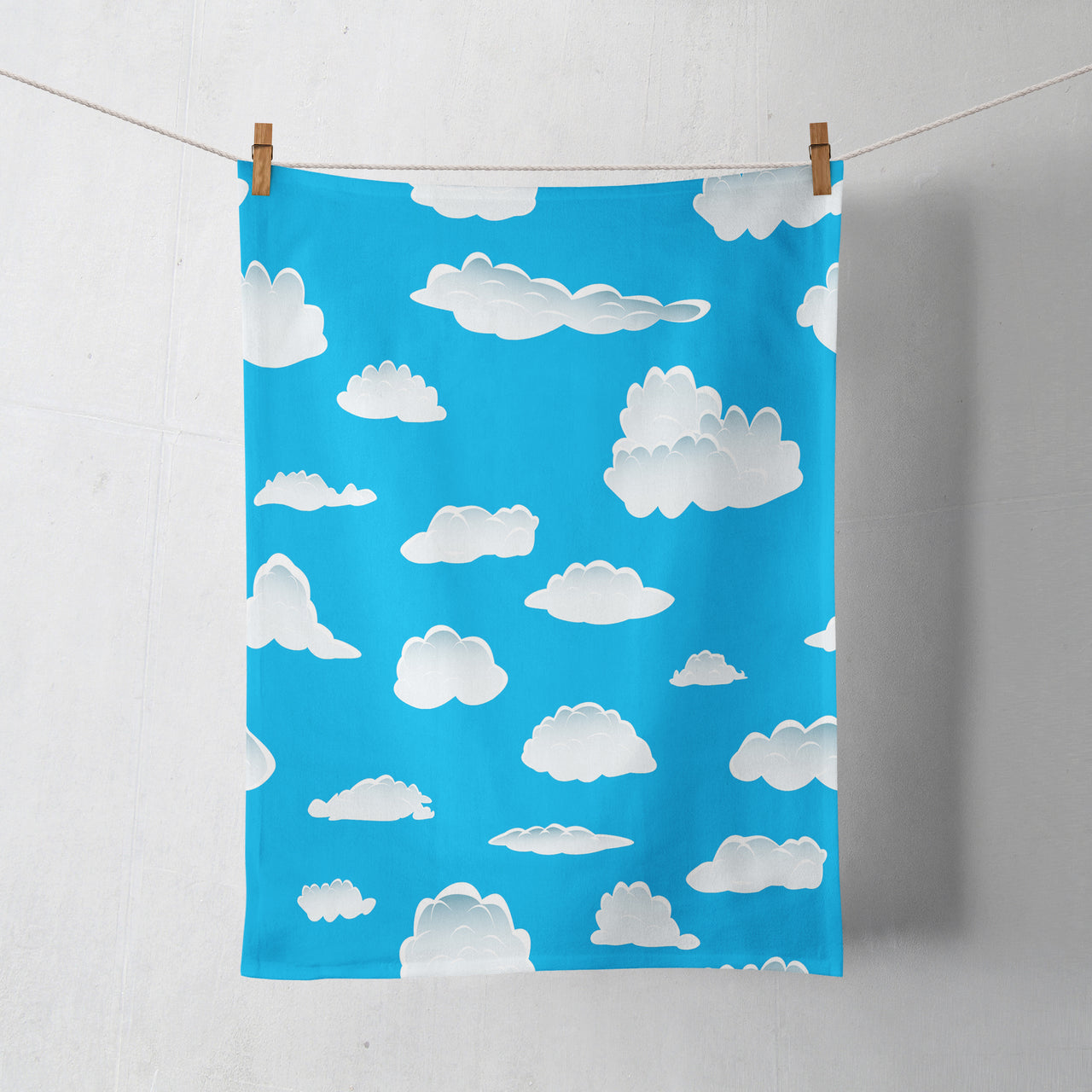 Amazing Clouds Designed Towels
