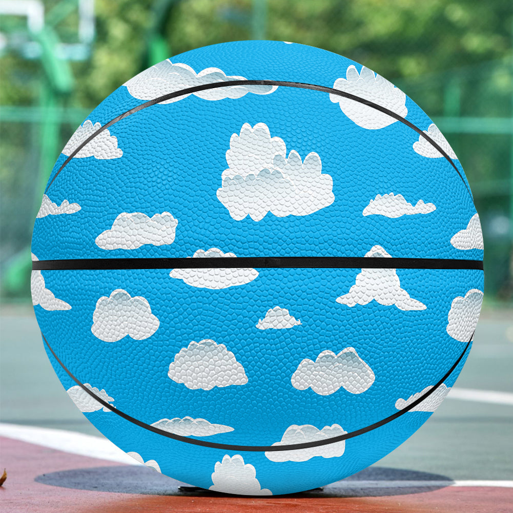 Amazing Clouds Designed Basketball