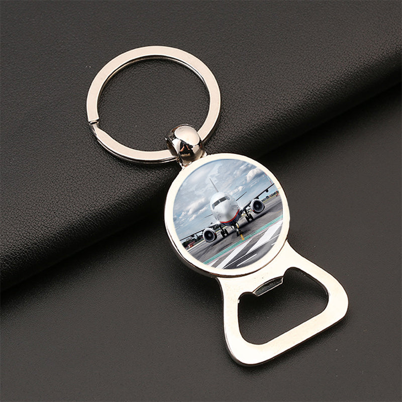 Amazing Clouds and Boeing 737 NG Designed Bottle Opener Key Chains