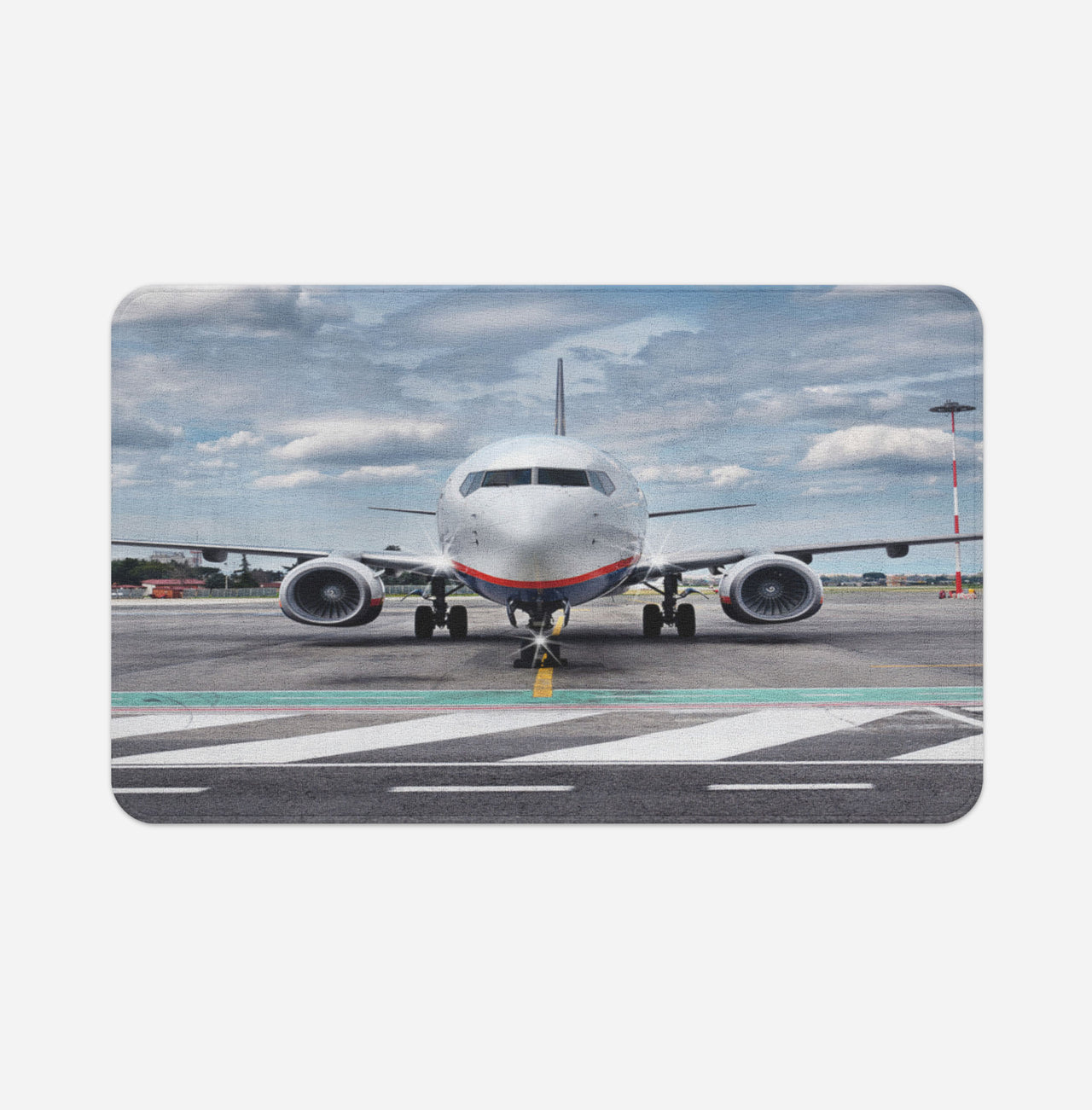 Amazing Clouds and Boeing 737 NG Designed Bath Mats