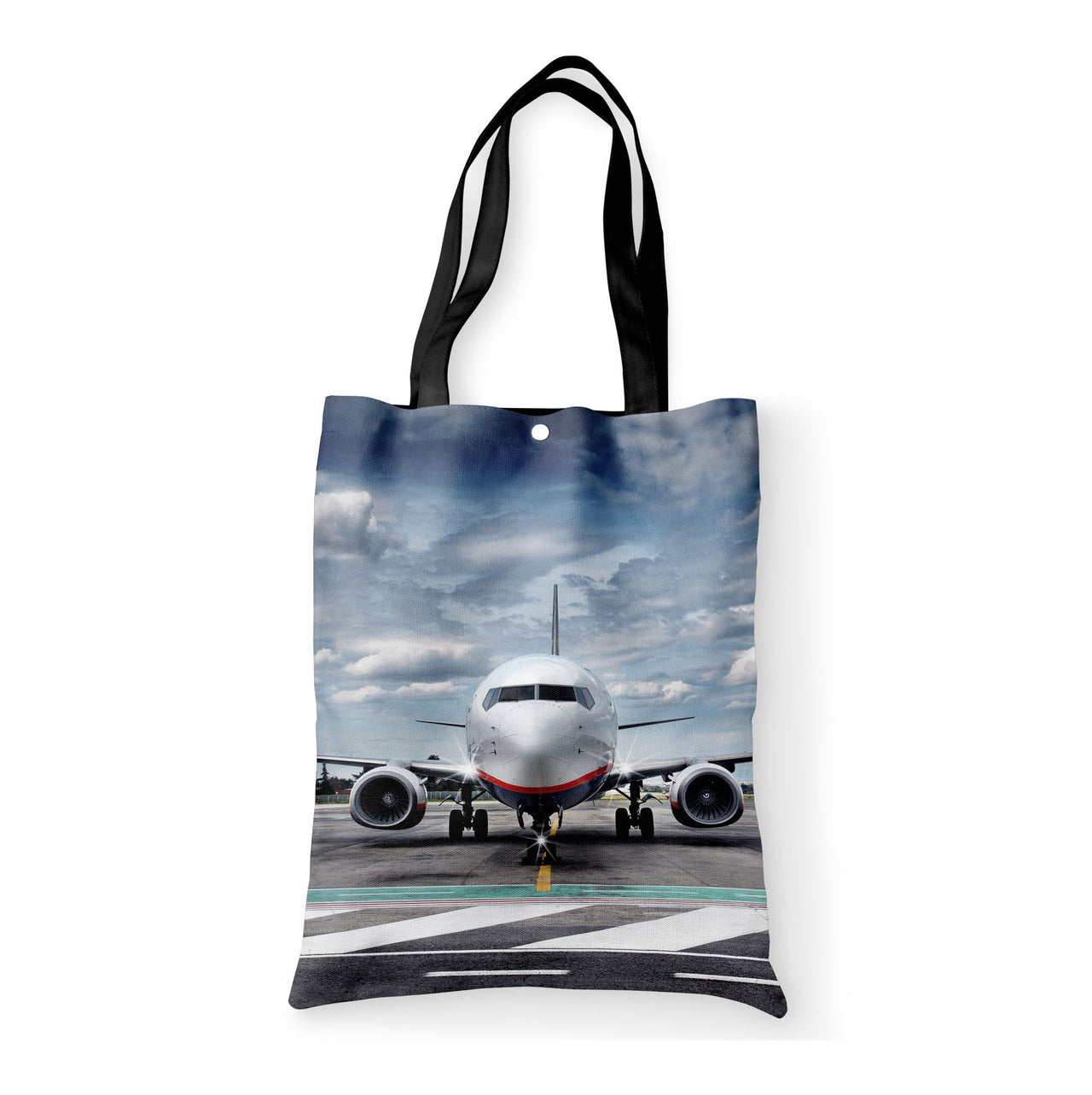 Amazing Clouds and Boeing 737 NG Designed Tote Bags