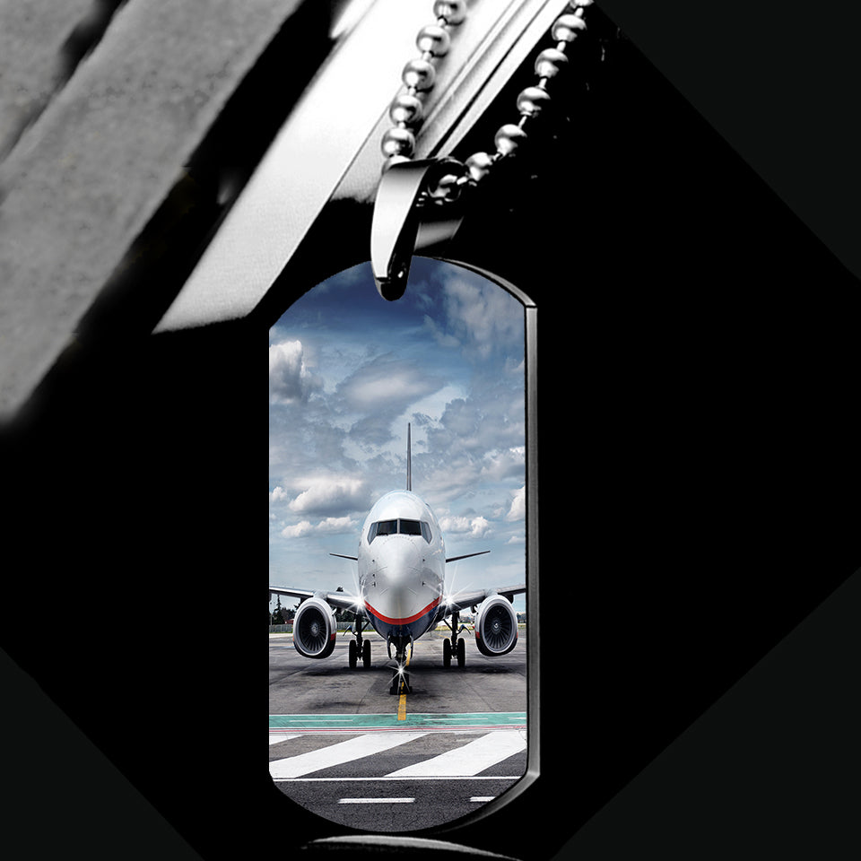 Amazing Clouds and Boeing 737 NG Designed Metal Necklaces