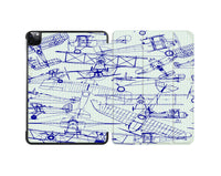 Thumbnail for Amazing Drawings of Old Aircrafts Designed iPad Cases
