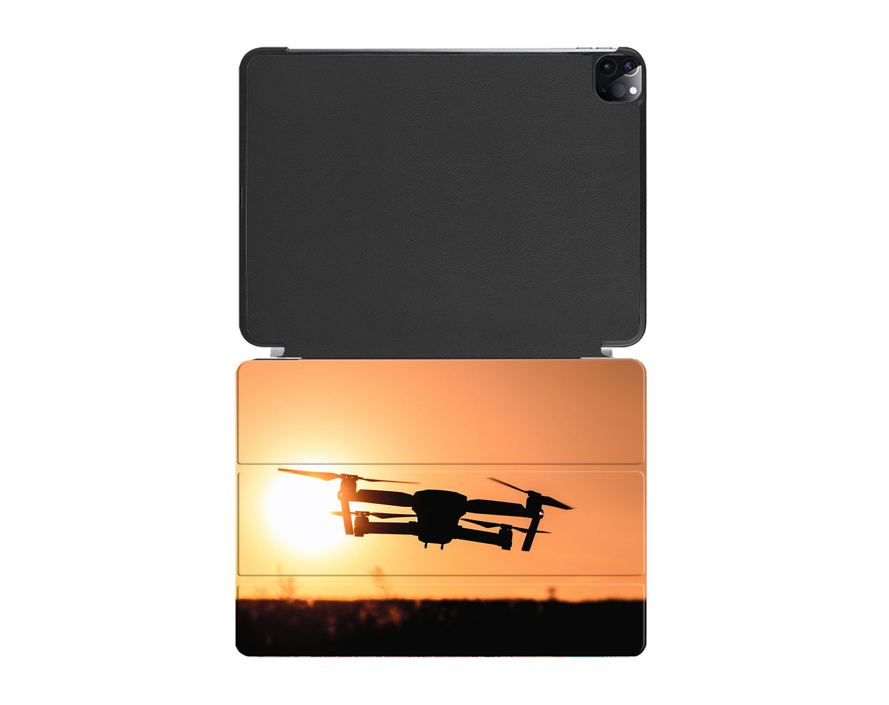 Amazing Drone in Sunset Designed iPad Cases