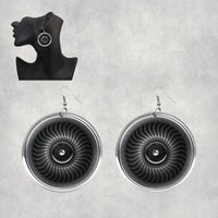 Thumbnail for Amazing Graphical Style Engine (2) Designed Wooden Drop Earrings