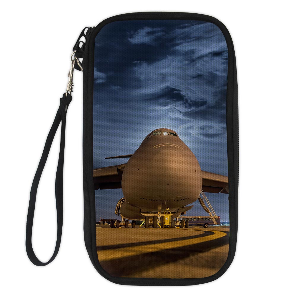 Amazing Military Aircraft at Night Designed Travel Cases & Wallets