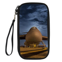 Thumbnail for Amazing Military Aircraft at Night Designed Travel Cases & Wallets