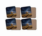 Amazing Military Aircraft at Night Designed Coasters