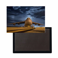 Thumbnail for Amazing Military Aircraft at Night Designed Magnets