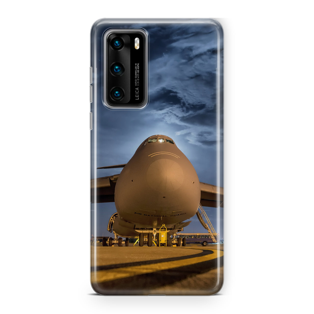 Amazing Military Aircraft at Night Designed Huawei Cases