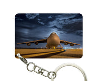 Thumbnail for Amazing Military Aircraft at Night Designed Key Chains