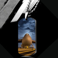 Thumbnail for Amazing Military Aircraft at Night Designed Metal Necklaces