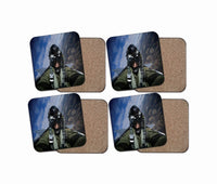Thumbnail for Amazing Military Pilot Selfie Designed Coasters
