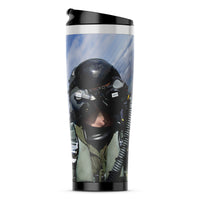 Thumbnail for Amazing Military Pilot Selfie Designed Travel Mugs