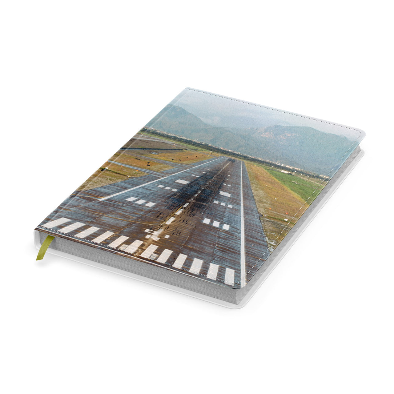 Amazing Mountain View & Runway Designed Notebooks