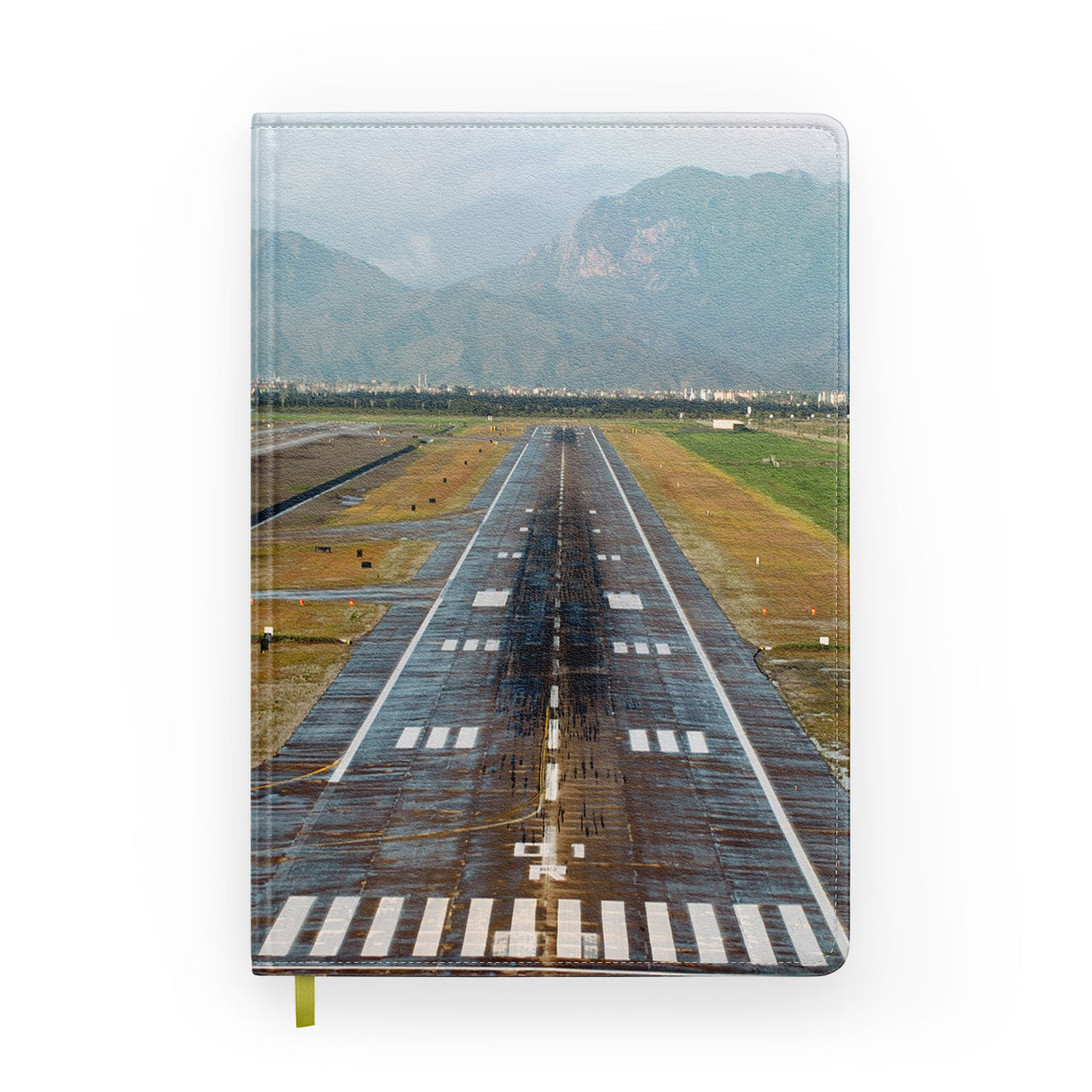 Amazing Mountain View & Runway Designed Notebooks