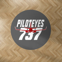 Thumbnail for Amazing Piloteyes737 Designed Carpet & Floor Mats (Round)