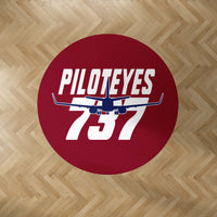 Thumbnail for Amazing Piloteyes737 Designed Carpet & Floor Mats (Round)