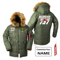 Thumbnail for Amazing Piloteyes737 Designed Parka Bomber Jackets